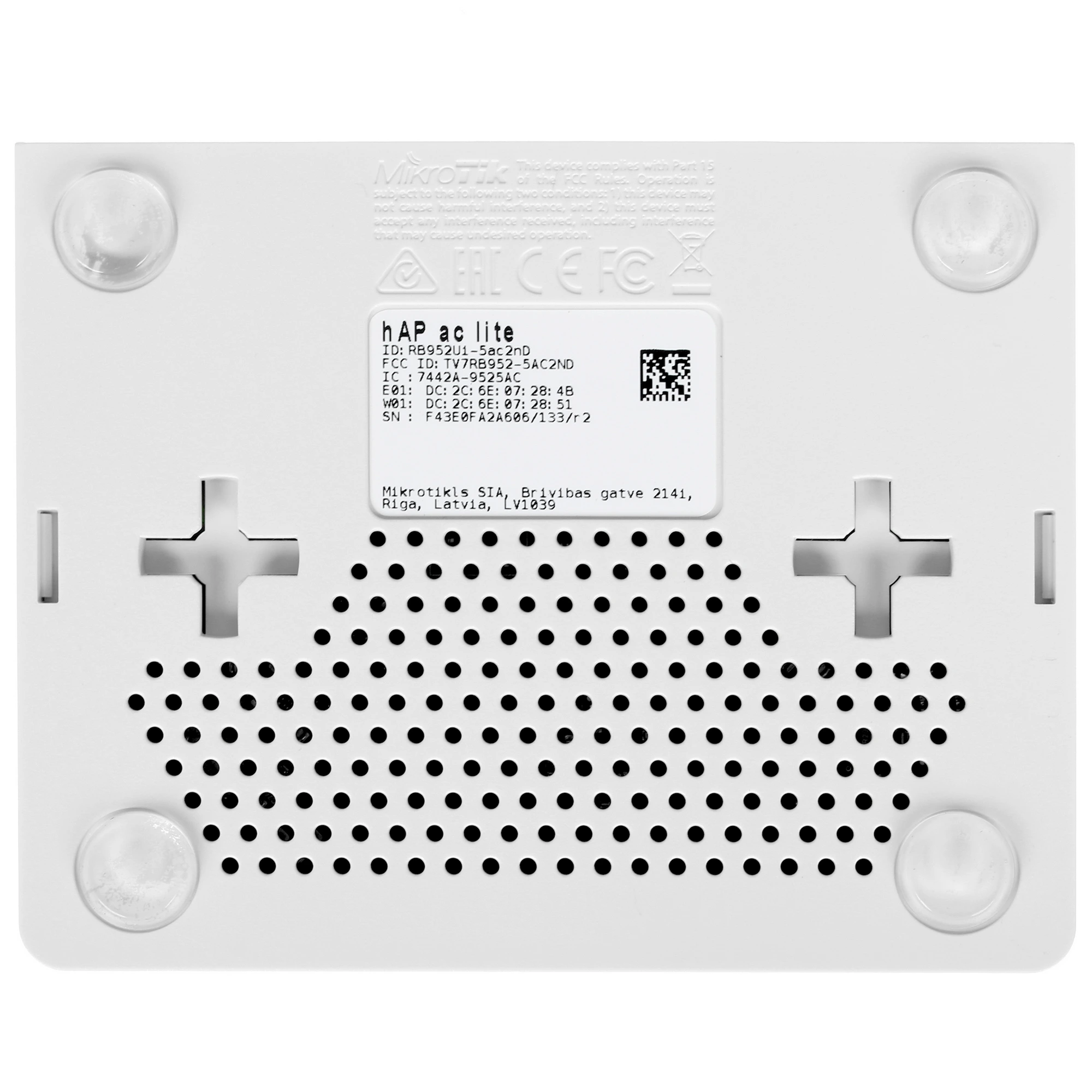 Беспроводной маршрутизатор MikroTik hAP AC lite (RB952Ui-5ac2nD)