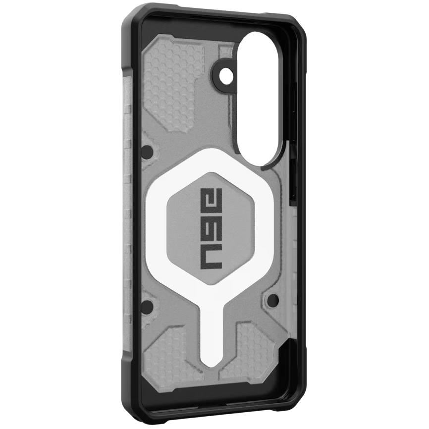Чехол UAG Pathfinder Clear Case with MagSafe для Samsung Galaxy S26 Ash/Black