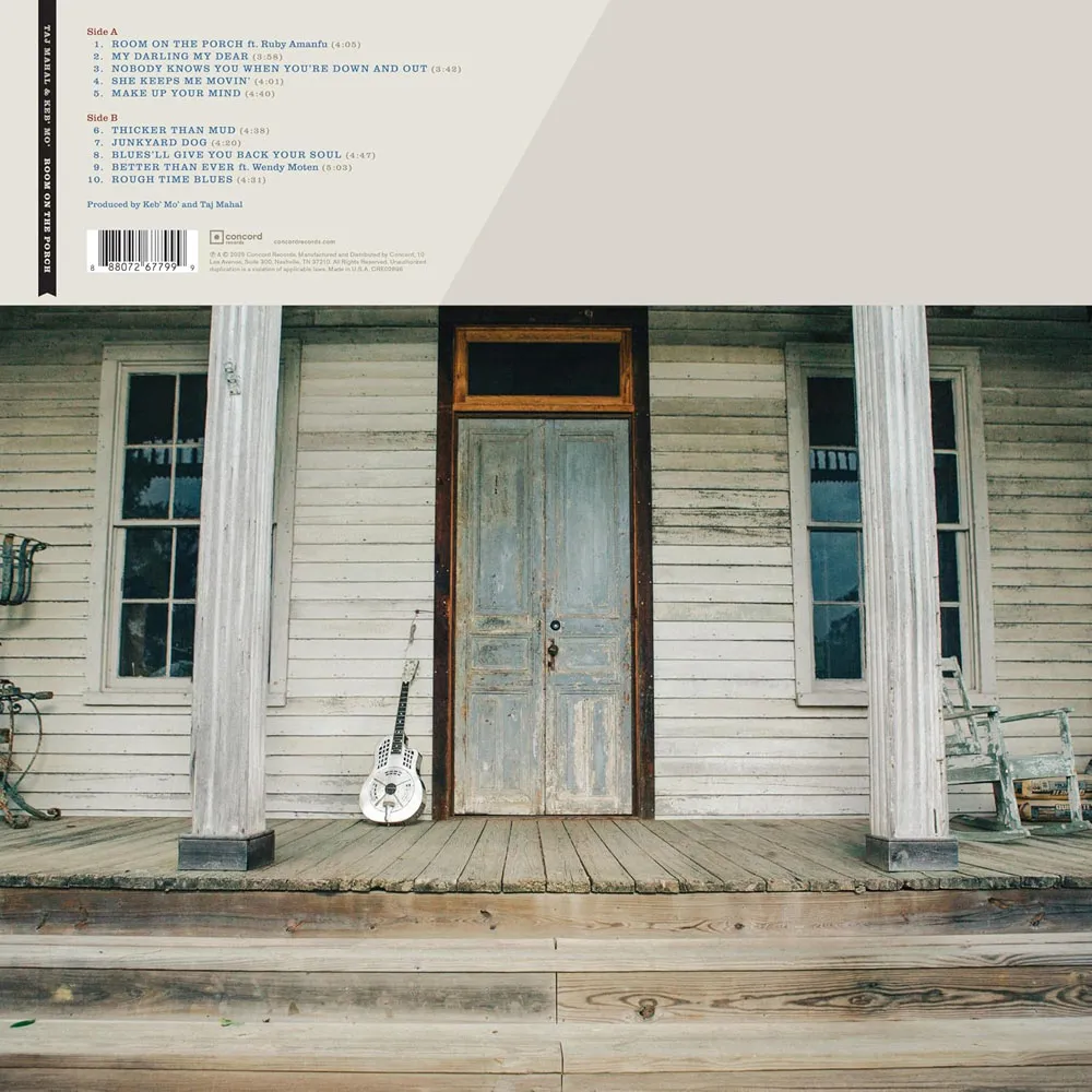 Виниловая пластинка TAJ MAHAL & KEB MO - Room On The Porch
