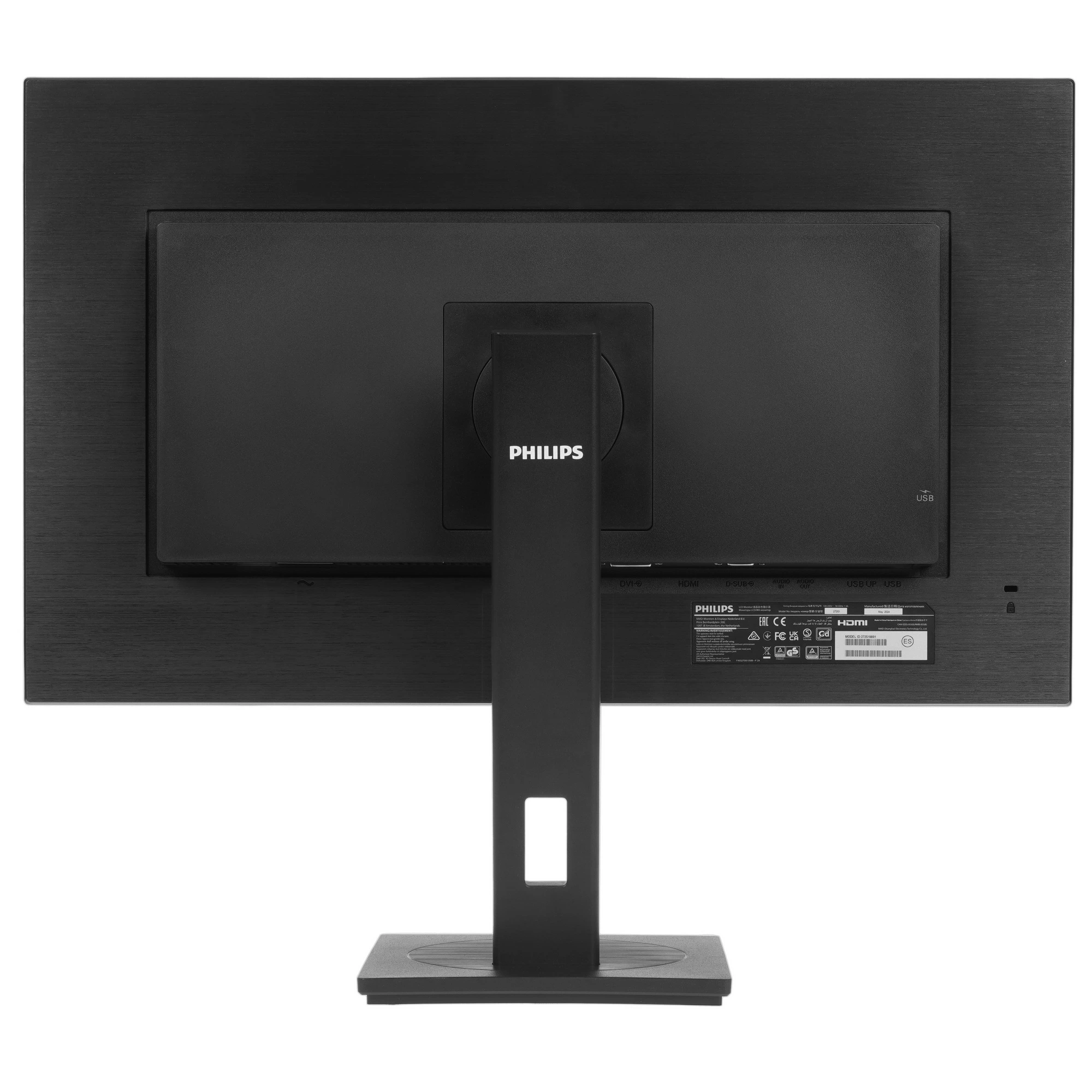 Монитор Philips 272S1M 27" 75 IPS Черный