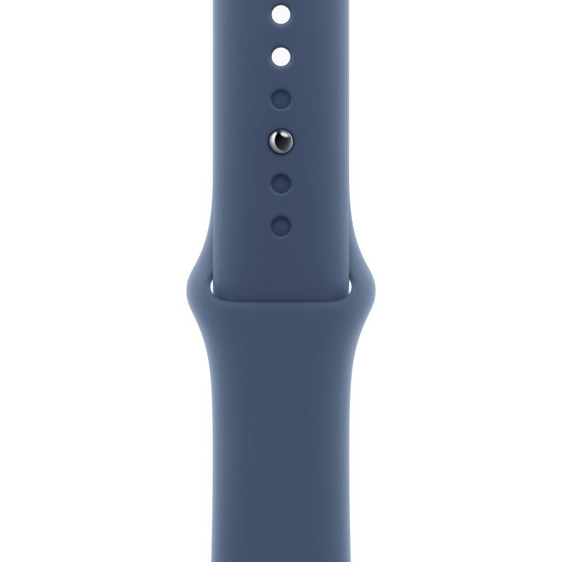 Смарт-часы Apple Watch SE (2024) - 44 mm ремешок Sport band | Синий деним, S/M