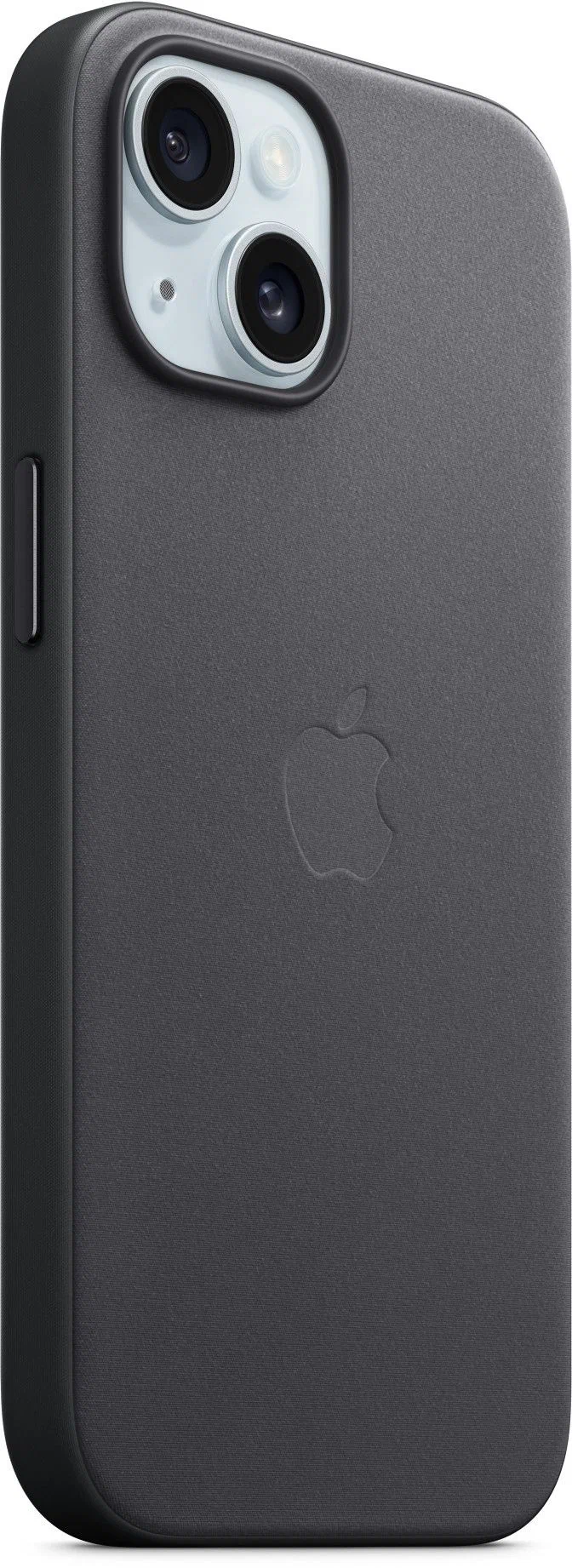 Чехол Apple MagSafe FineWoven для iPhone 15 plus Черный - MT423