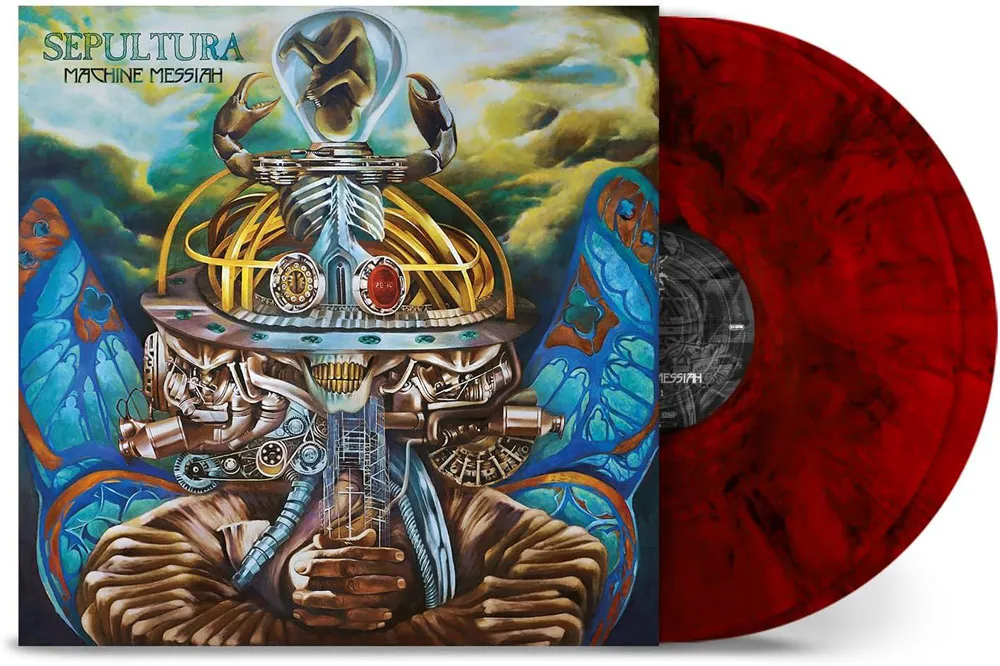 Виниловая пластинка SEPULTURA - Machine Messiah (40th Anniversary) (Ruby Red Marble)