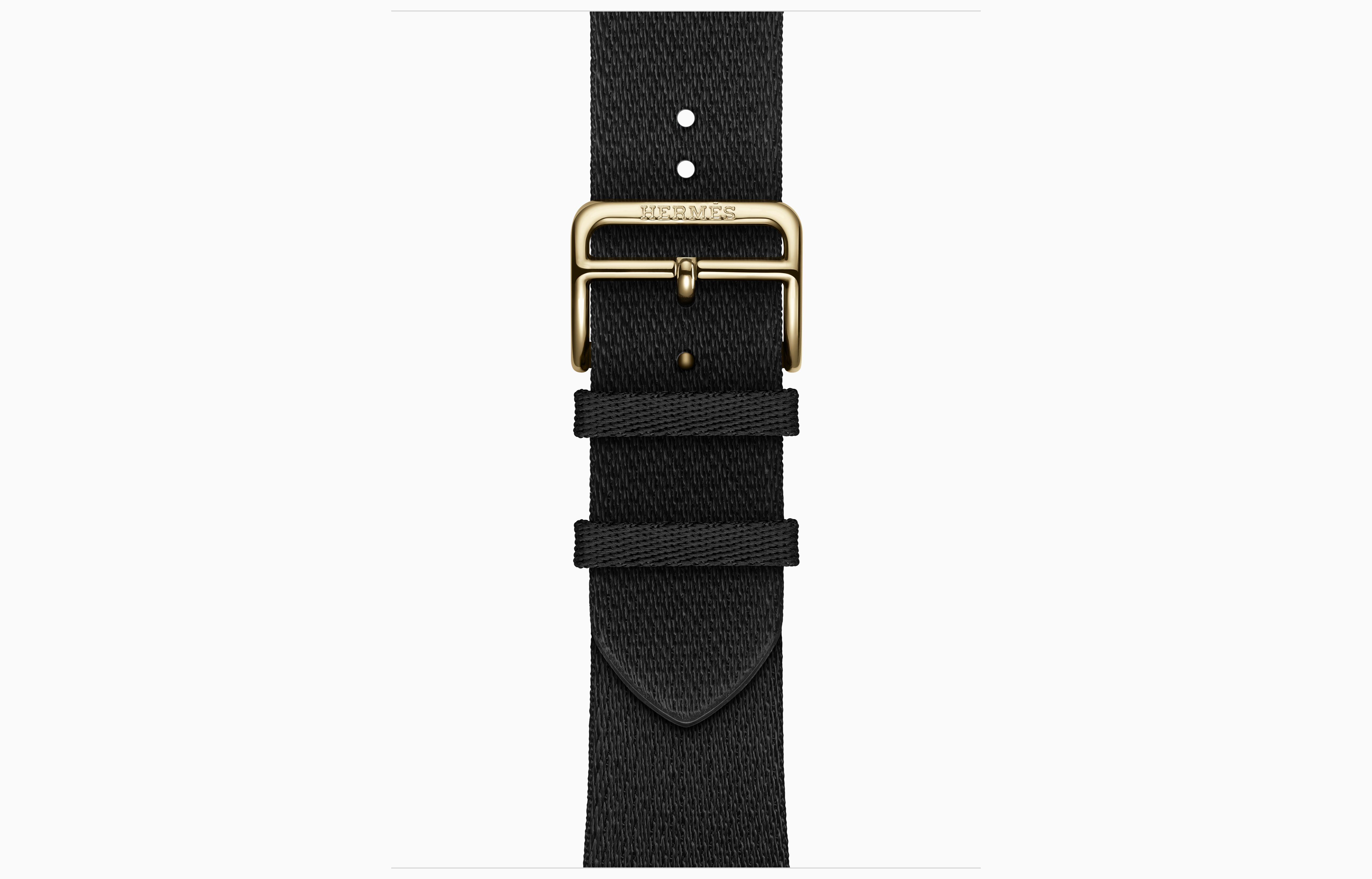 Смарт-часы Apple Watch Hermes Series 12, 46 мм, GPS + Cellular, Titanium Radiant Gold, Satin Clou de Selle Noir, One Size