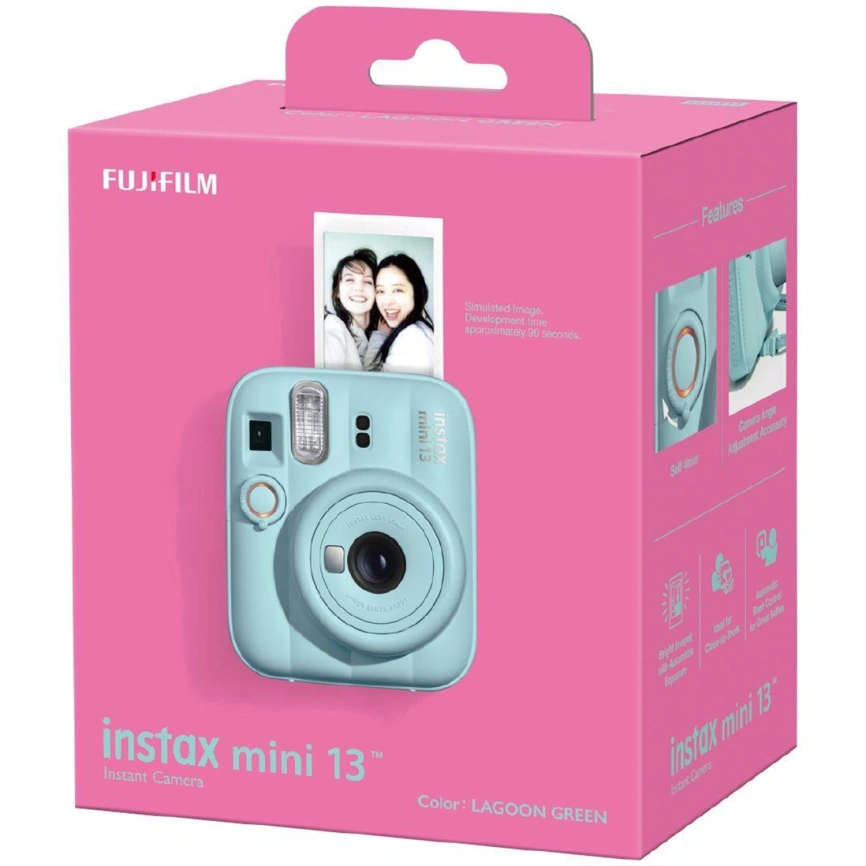 Фотоаппарат моментальной печати FujiFilm Instax mini 13 Lagoon Green