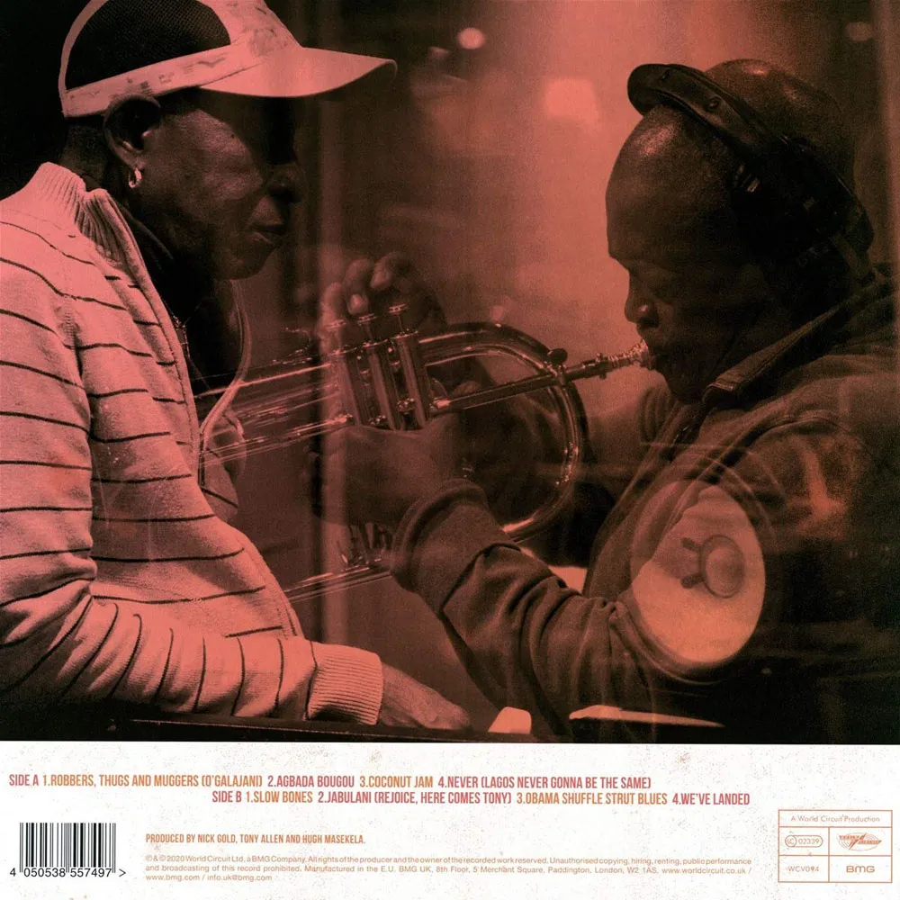 Виниловая пластинка ALLEN TONY & HUGH MASEKELA - Rejoice
