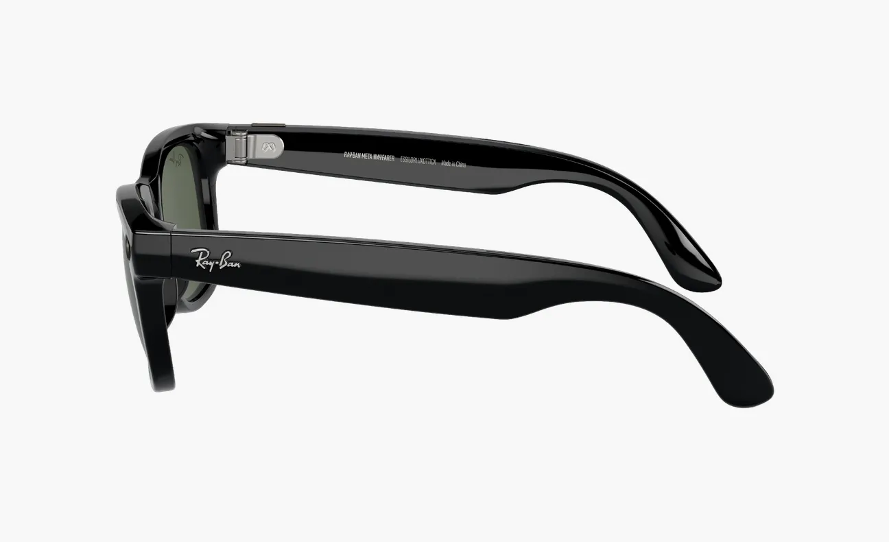 Умные очки Ray-Ban Meta Wayfever RW4008 Matte Black / Transitions Graphite Green 601S/1M, размер L