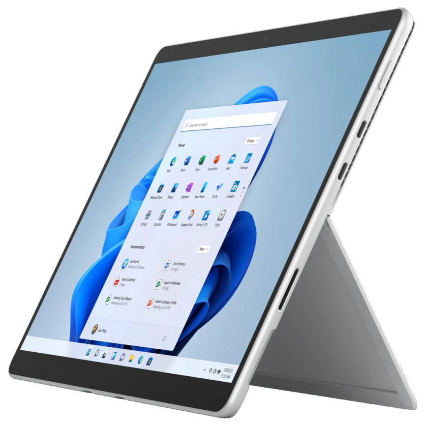 Планшет Microsoft Surface Pro 8 i5 8 ГБ  512 ГБ  Platinum (Windows 11 Home) EBP-00001