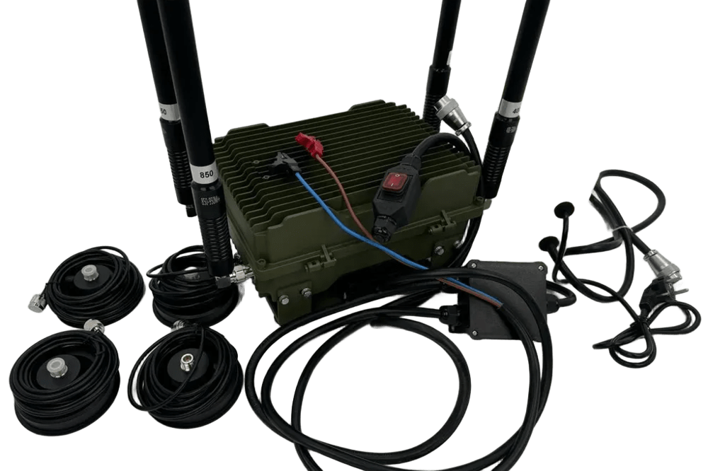 Герань - 4 v2 блокиратор дронов FPV, 200 Вт