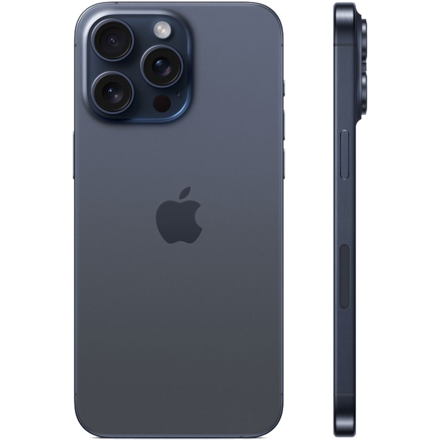 Смартфон Apple iPhone 15 Pro Max  nano Sim + eSim 256 ГБ Blue Titanium