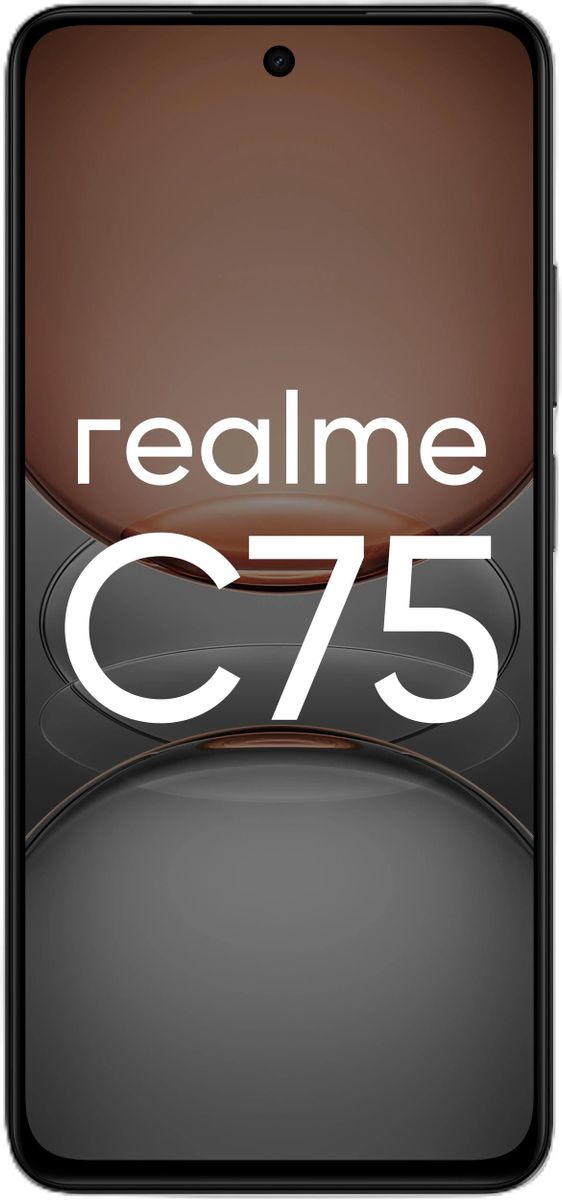 Смартфон realme C75,  8/128 ГБ Черный