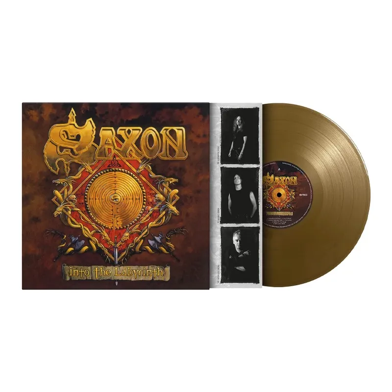 Виниловая пластинка SAXON - Into The Labyrinth (Gold)