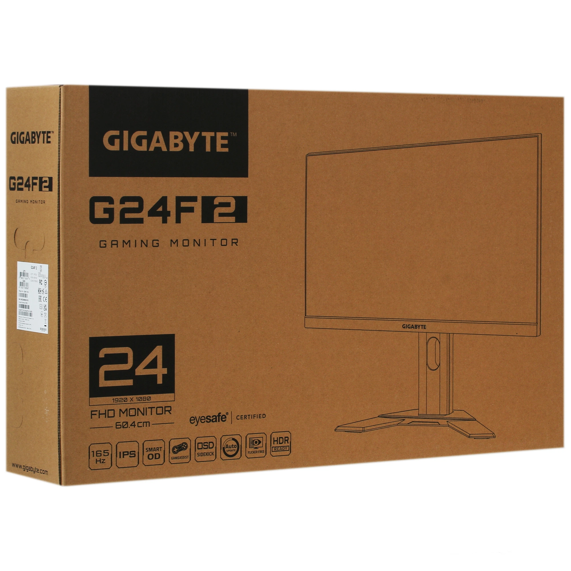 Монитор Gigabyte GS24F14A 23.8" 144 Гц IPS Черный
