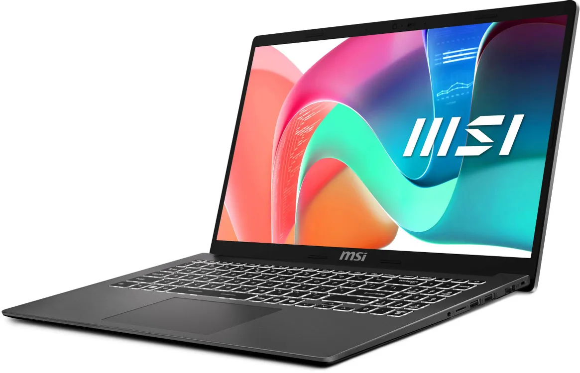 Ноутбук MSI Modern 15 F1MG-1071XRU 15.6", Intel Core 7, 16/512 GB, Intel Iris Xe Graphics (9S7-15S111-1071) Серый