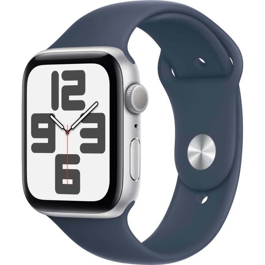 Смарт-часы Apple Watch Series SE 44mm Silver Aluminium S/M (2023)