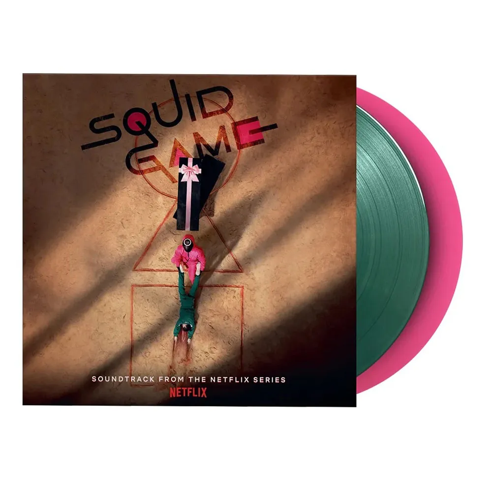 Виниловая пластинка OST (JAEIL JUNG) - Squid Game (LP1: Green/LP2: Pink)