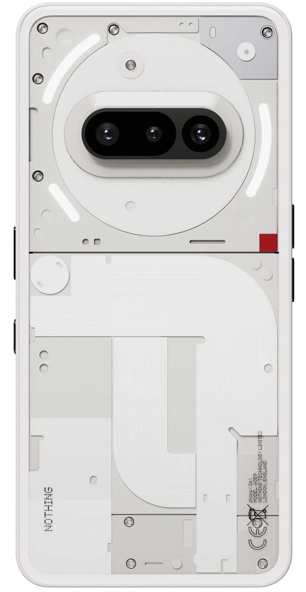 Смартфон Nothing Phone 3A 12/256 ГБ (Белый | White)