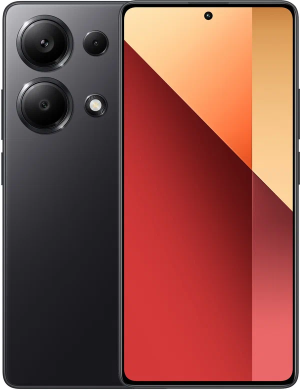 Смартфон Xiaomi Redmi Note 13 Pro 4G | 12/512 ГБ Ростест (EAC) Midnight Black Смартфон Xiaomi Redmi Note 13 Pro 4G | 12/512 ГБ Ростест (EAC) Midnight Black