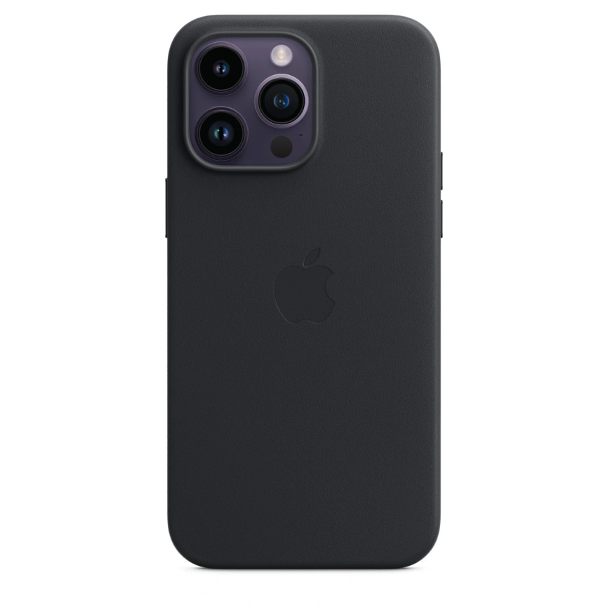 Кожаный чехол Apple MagSafe для iPhone 14 Pro Midnight