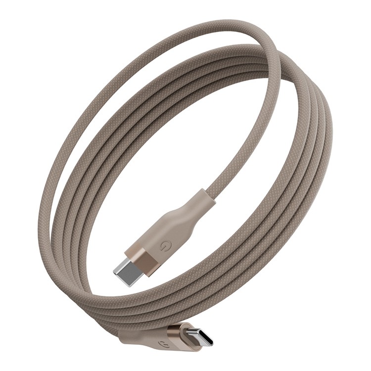 Кабель Energea HELIX USB-C to USB-C 100W 480 Mbps Magnetic Gold 1.5 м