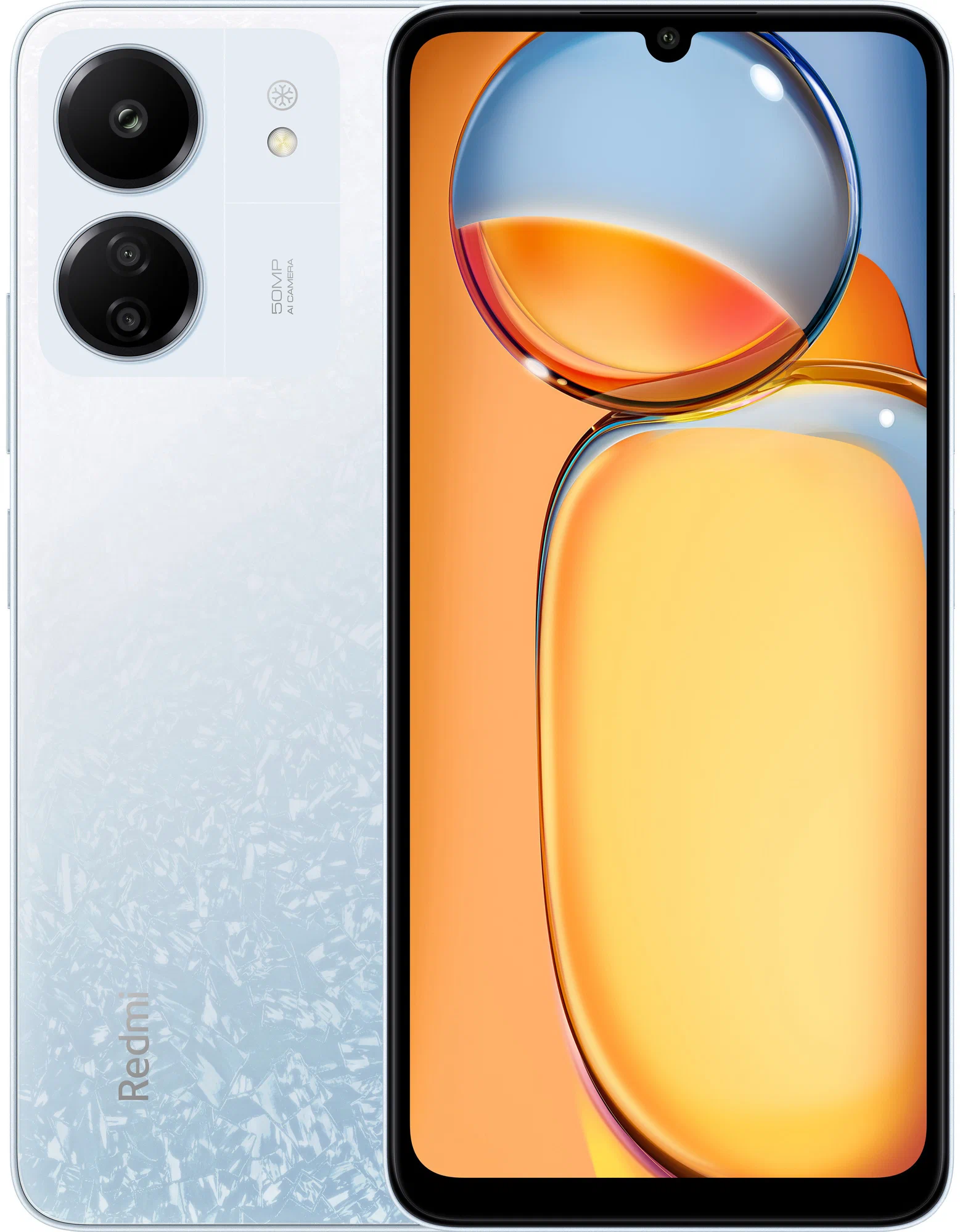 Смартфон Xiaomi Redmi 13C | 4/128 ГБ Ростест (EAC) Белый