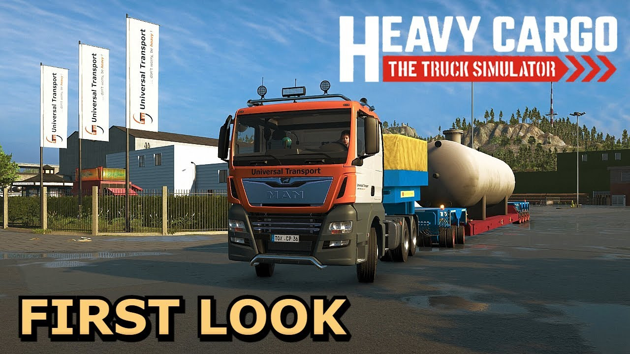Игра Heavy Cargo: The Truck Simulator (PS5)