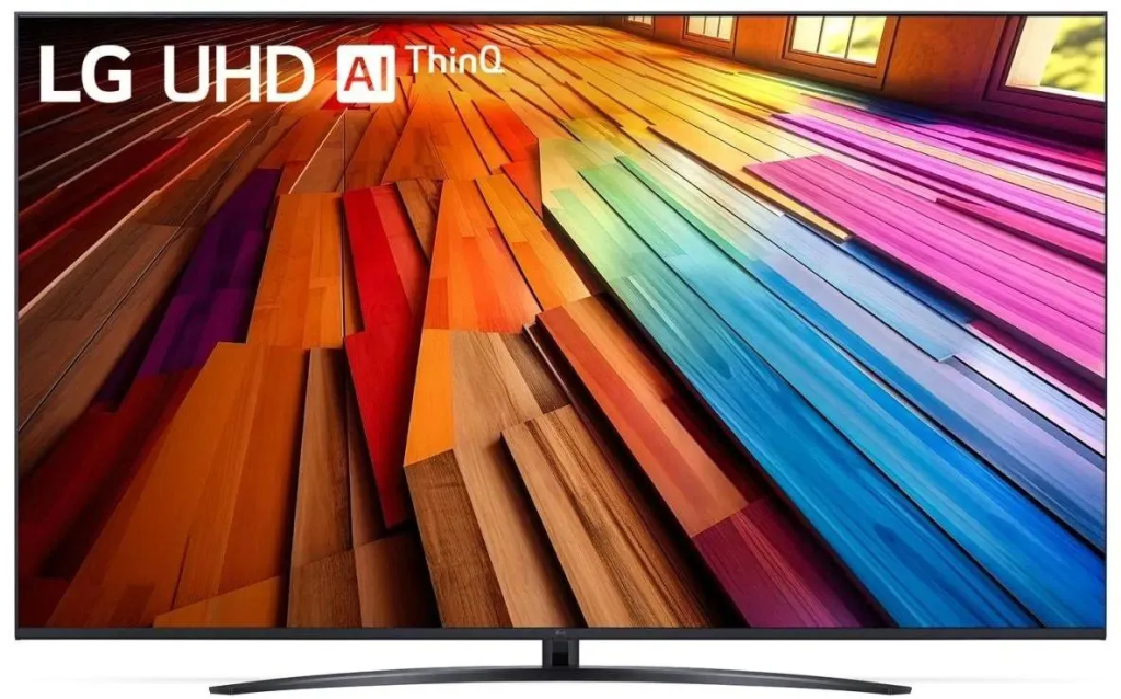 Телевизор LG 75" (190 см) 75UT81009LB черный