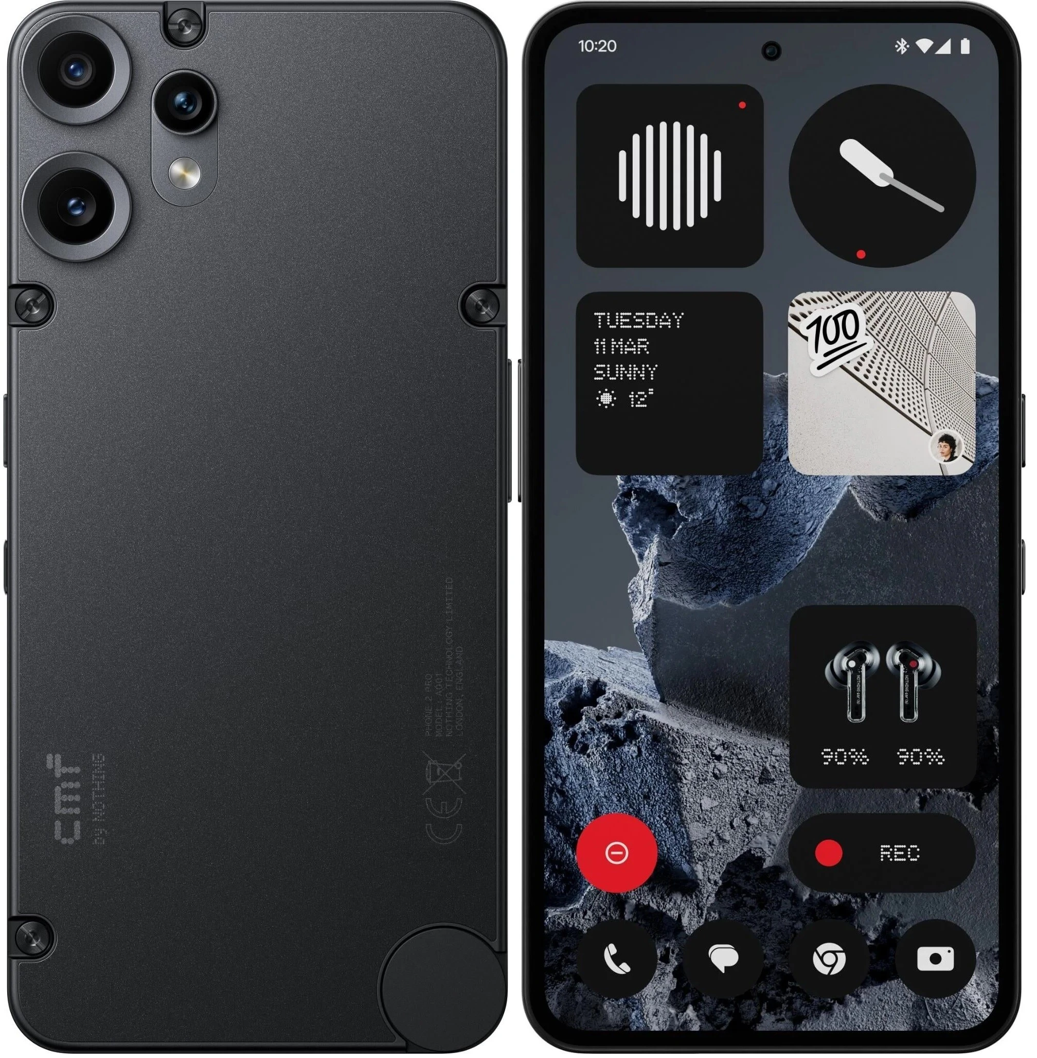 Смартфон CMF Phone 2 Pro, 8/128 ГБ (Чёрный | Black) Смартфон CMF Phone 2 Pro, 8/128 ГБ (Чёрный | Black)