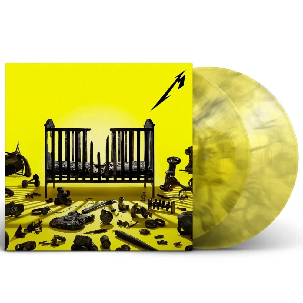 Виниловая пластинка METALLICA - 72 Seasons (Yellow & Black Marbled)