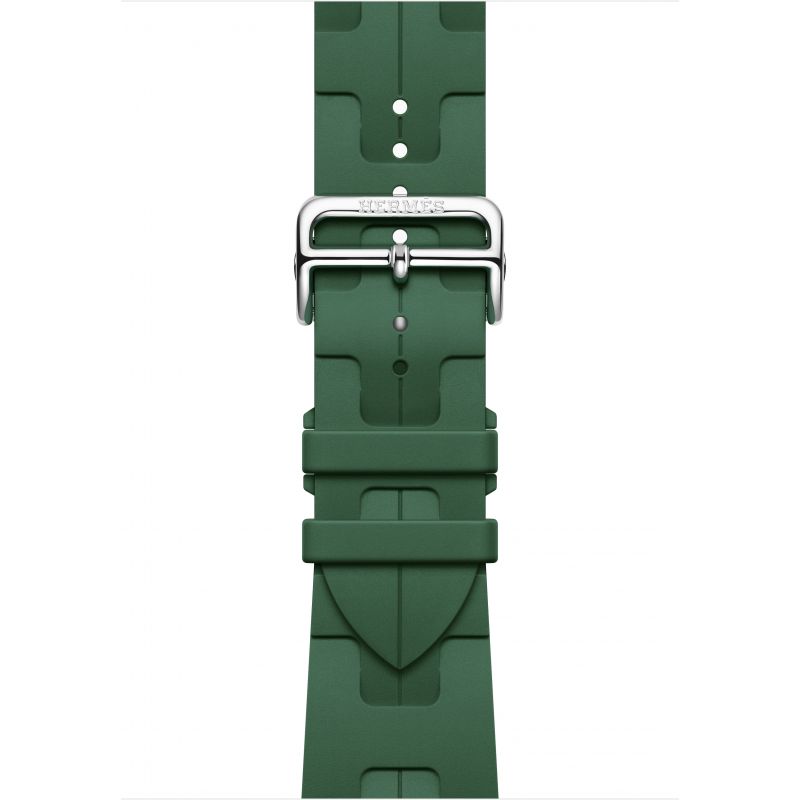 Смарт-часы Apple Watch S10 Hermes - 46 mm браслет Kilim Single Tour (Vert Moyen | зеленый)