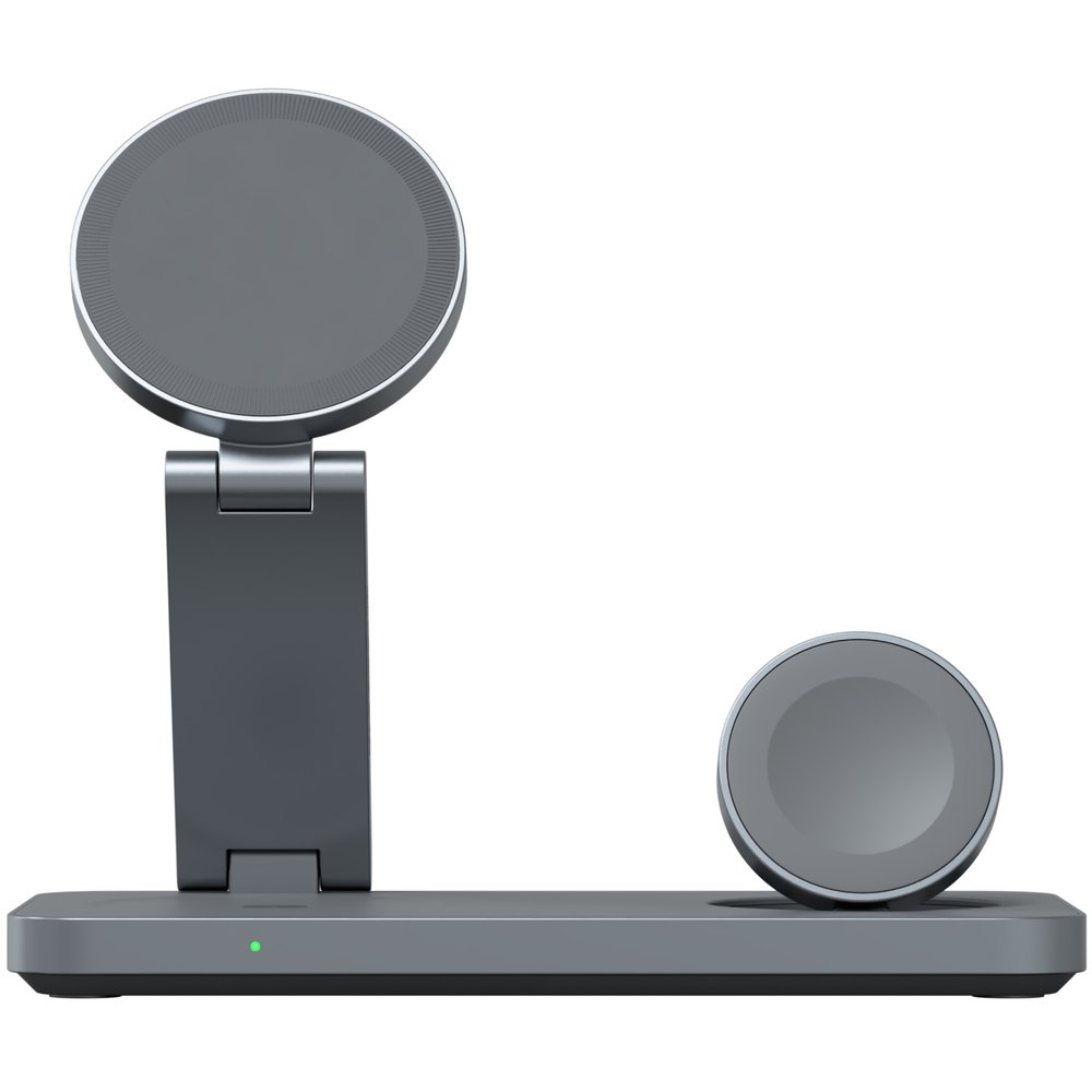 Беспроводное зарядное устройство Magssory Yoga для Samsung 3-в-1 с Qi2