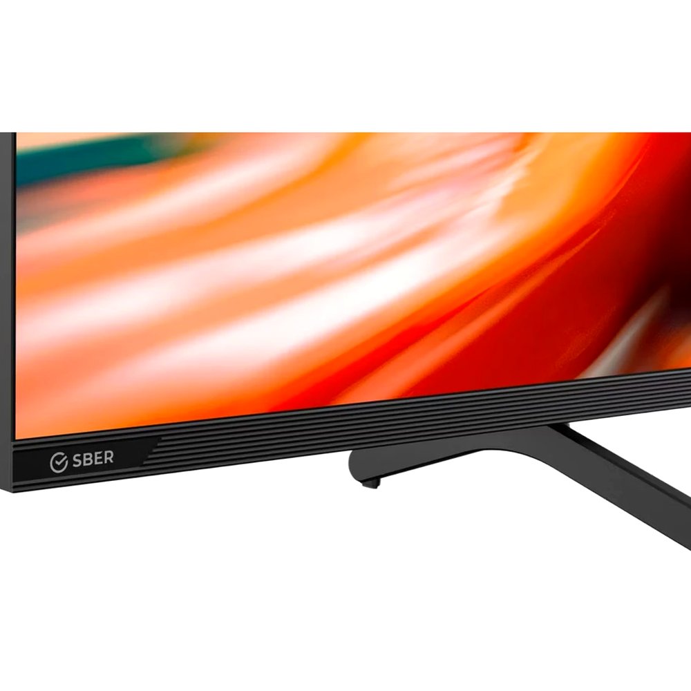 Телевизор Sber 43" (109 см) SDF-43UQ7000MBA, 4K, QLED, черный