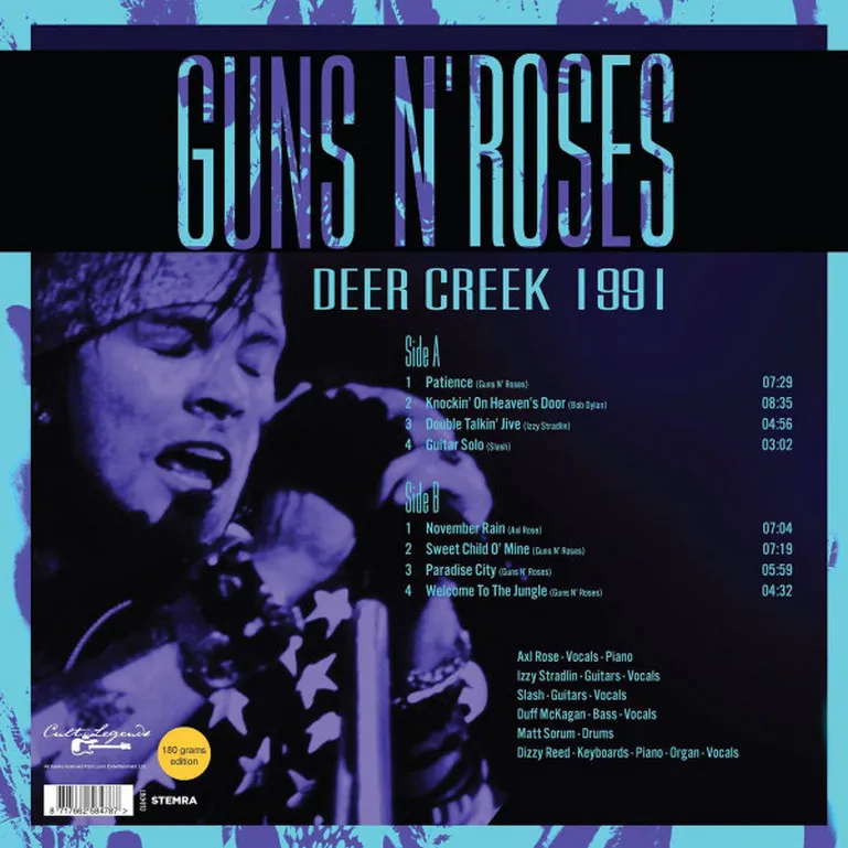 Виниловая пластинка GUNS N' ROSES - Deer Creek 1991