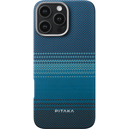 Чехол Pitaka Tactile Woven case для iPhone 16 Pro - Moonrise Чехол Pitaka Tactile Woven case для iPhone 16 Pro - Moonrise