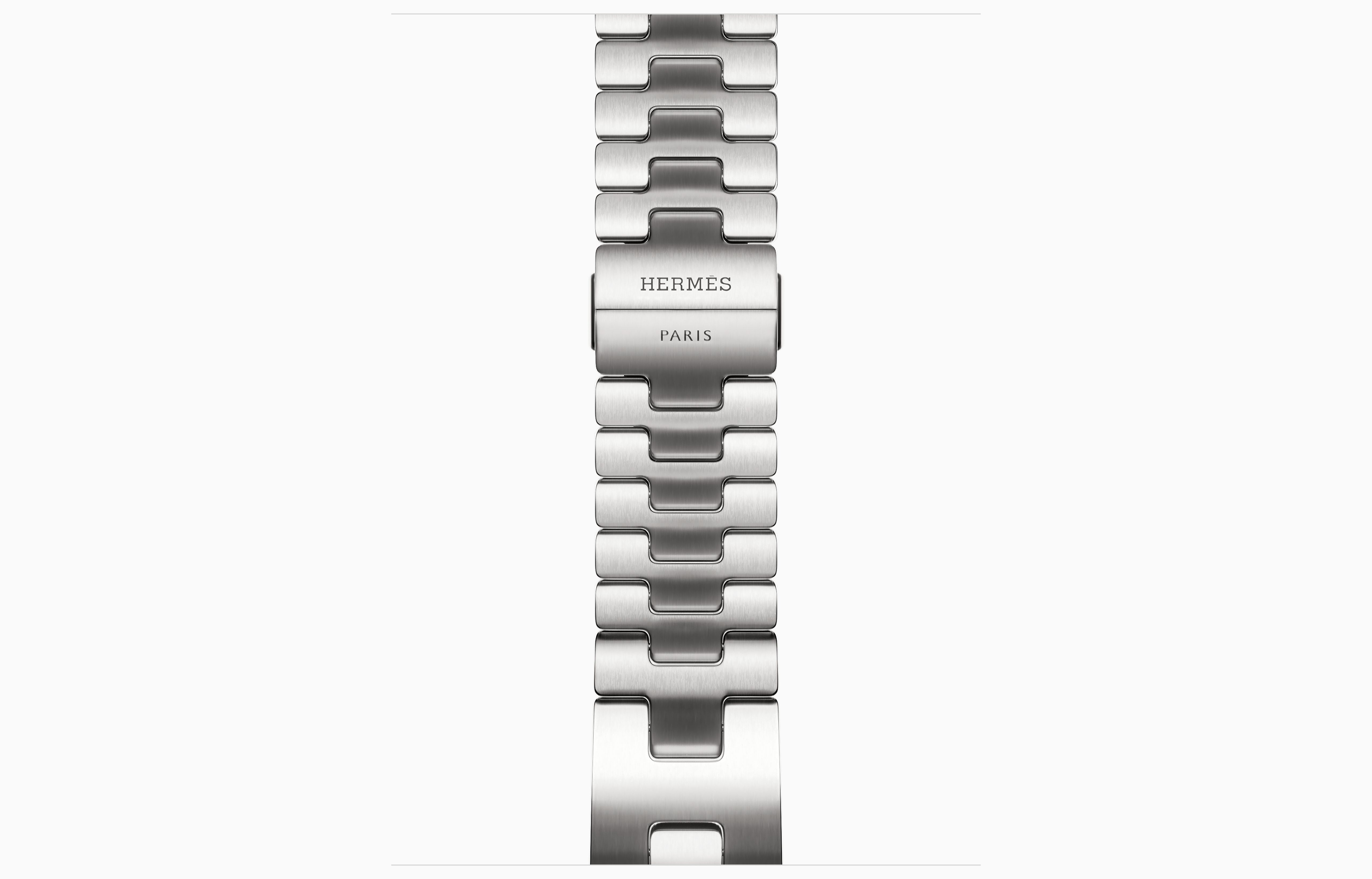 Смарт-часы Apple Watch Hermes Series 12, 46 мм, GPS + Cellular, Titanium Silver, Grand H Satine, L