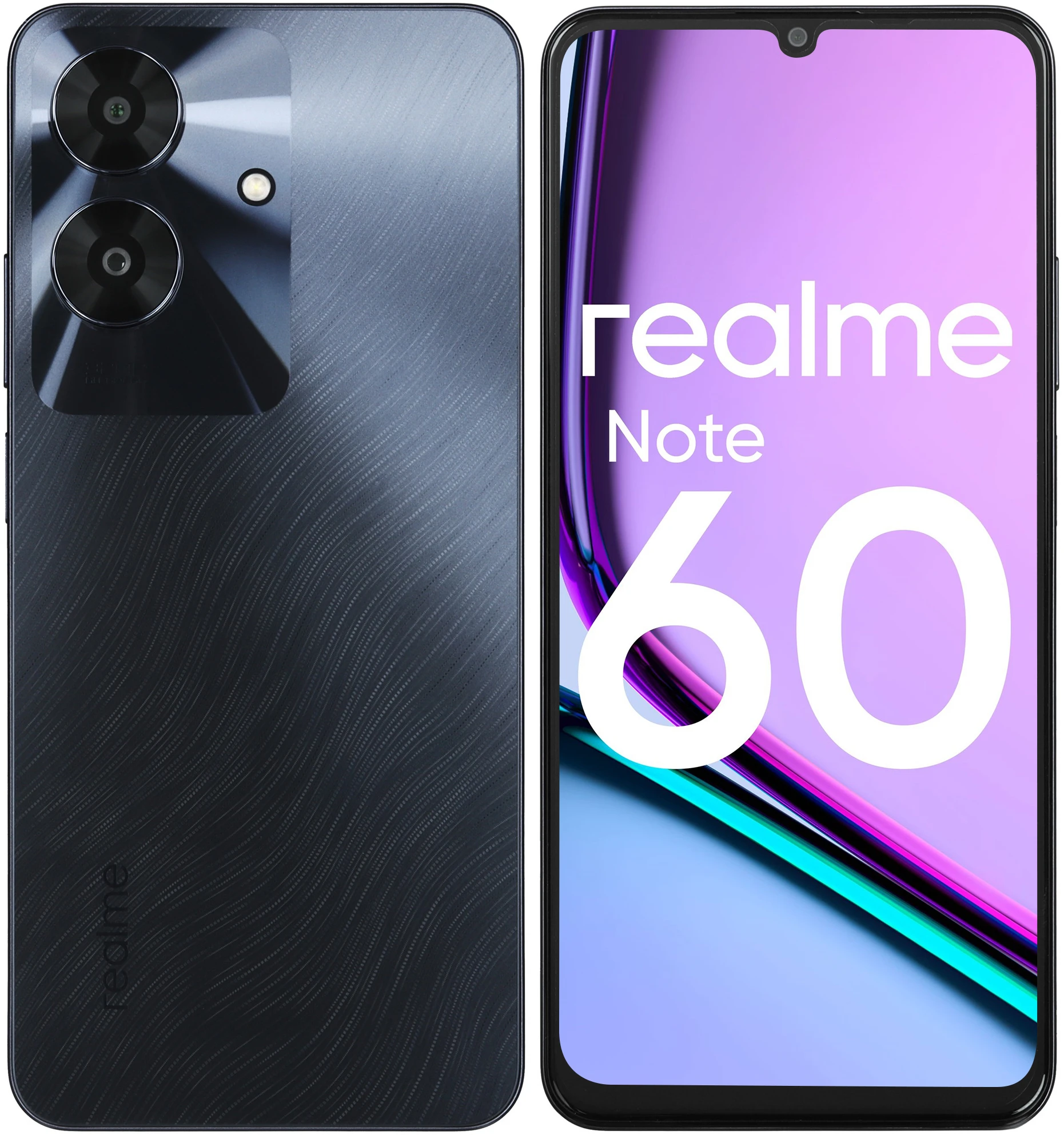 Смартфон realme Note 60, 4/128 ГБ Черный