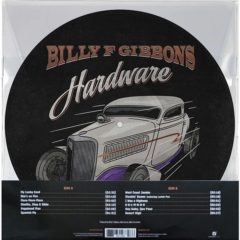 Виниловая пластинка GIBBONS BILLY (ex-ZZ TOP) - Hardware (Picture)