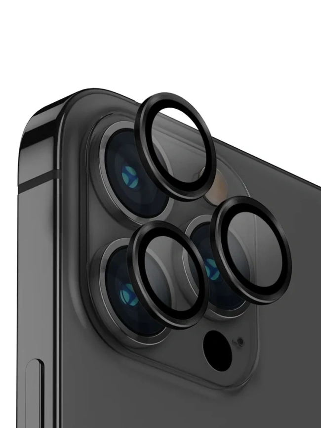 Защита объектива камеры Uniq Optix iPhone 14 Pro Max Black