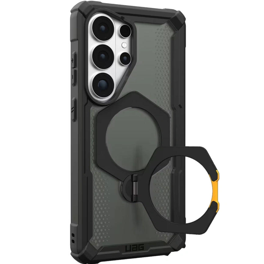 Чехол UAG Plasma XTE 360 Case with MagSafe для Samsung Galaxy S26 Ultra (Black/Pop Heritage Yellow)