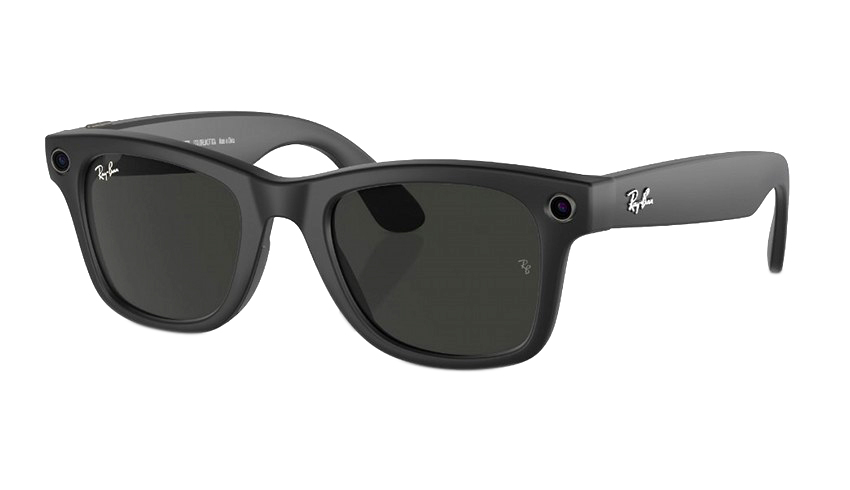 Смарт-очки Ray ban Wayfarer Matte Black / Transitions Graphite Green (RW4006) 601S/1M,  M Смарт-очки Ray ban Wayfarer Matte Black / Transitions Graphite Green (RW4006) 601S/1M,  M