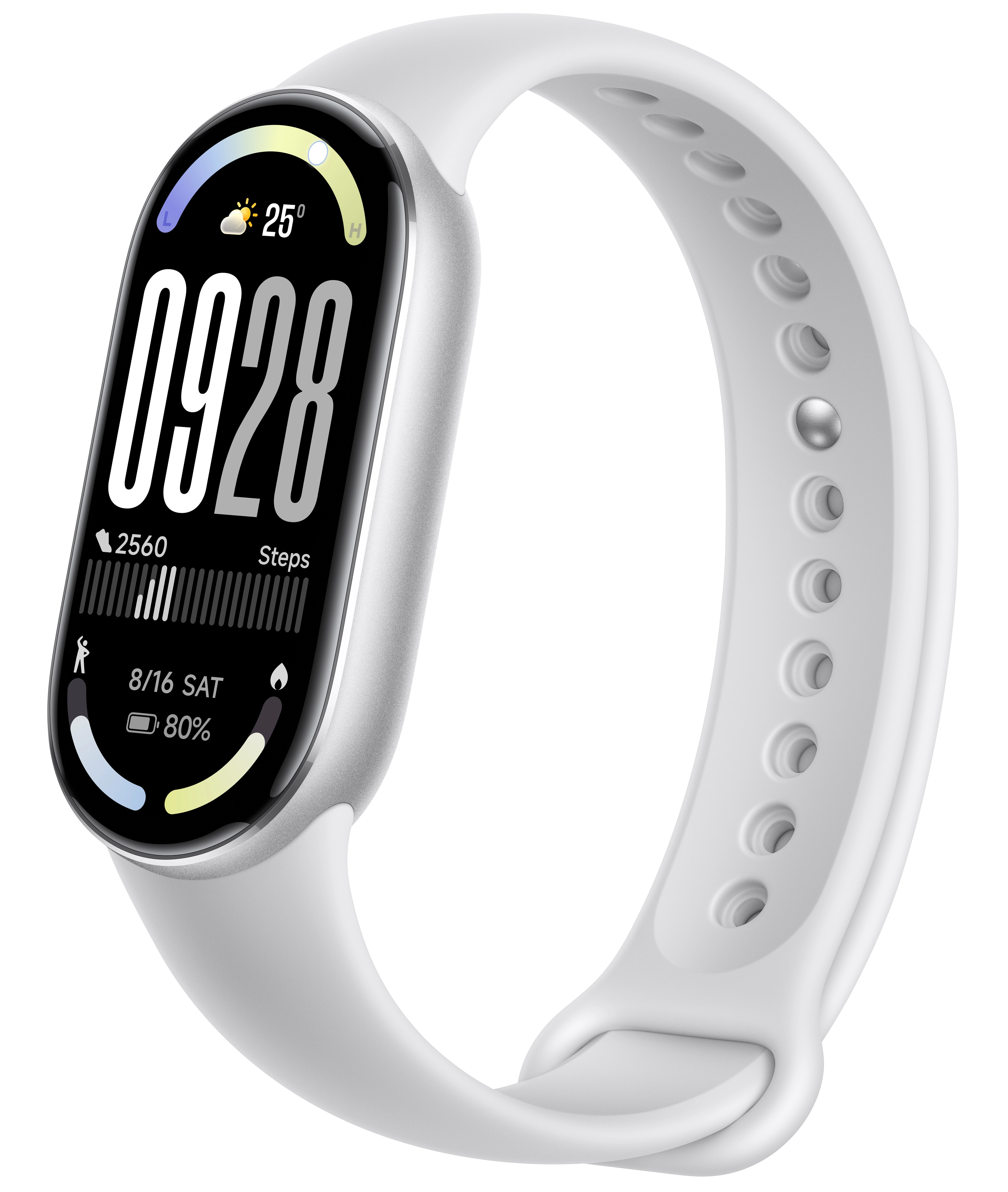 Фитнес-браслет Xiaomi Smart Band 10 Серебристый