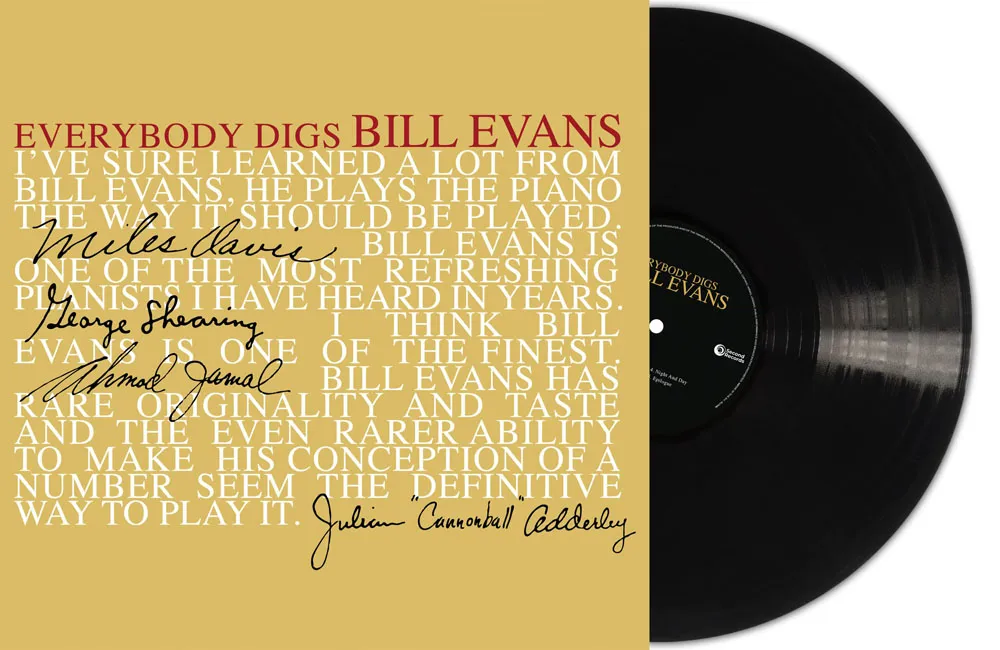 Виниловая пластинка EVANS BILL - Everybody Digs Bill Evans