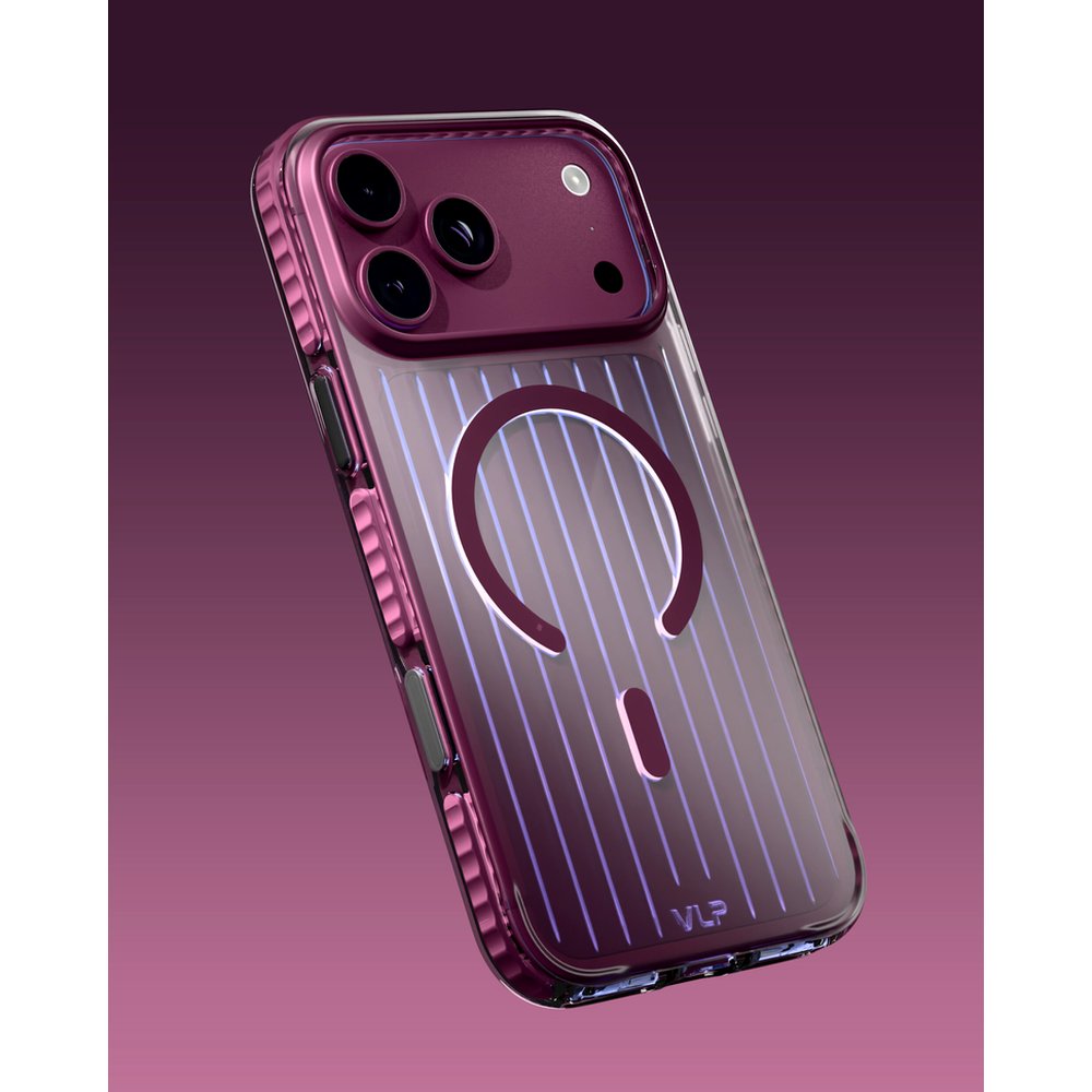 Чехол VLP Pulse Case для iPhone 18 Pro, бордовый