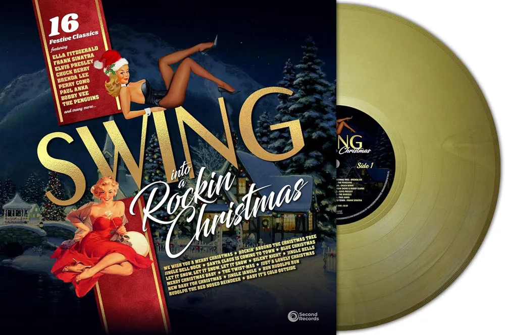 Виниловая пластинка VARIOUS ARTISTS - Swing Into A Rockin Christmas - 16 Festive Classics (Gold)