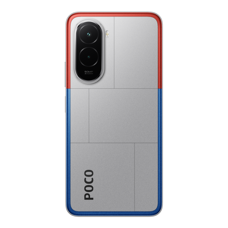 Смартфон Xiaomi Poco M7 | 6/128 ГБ Серебристый