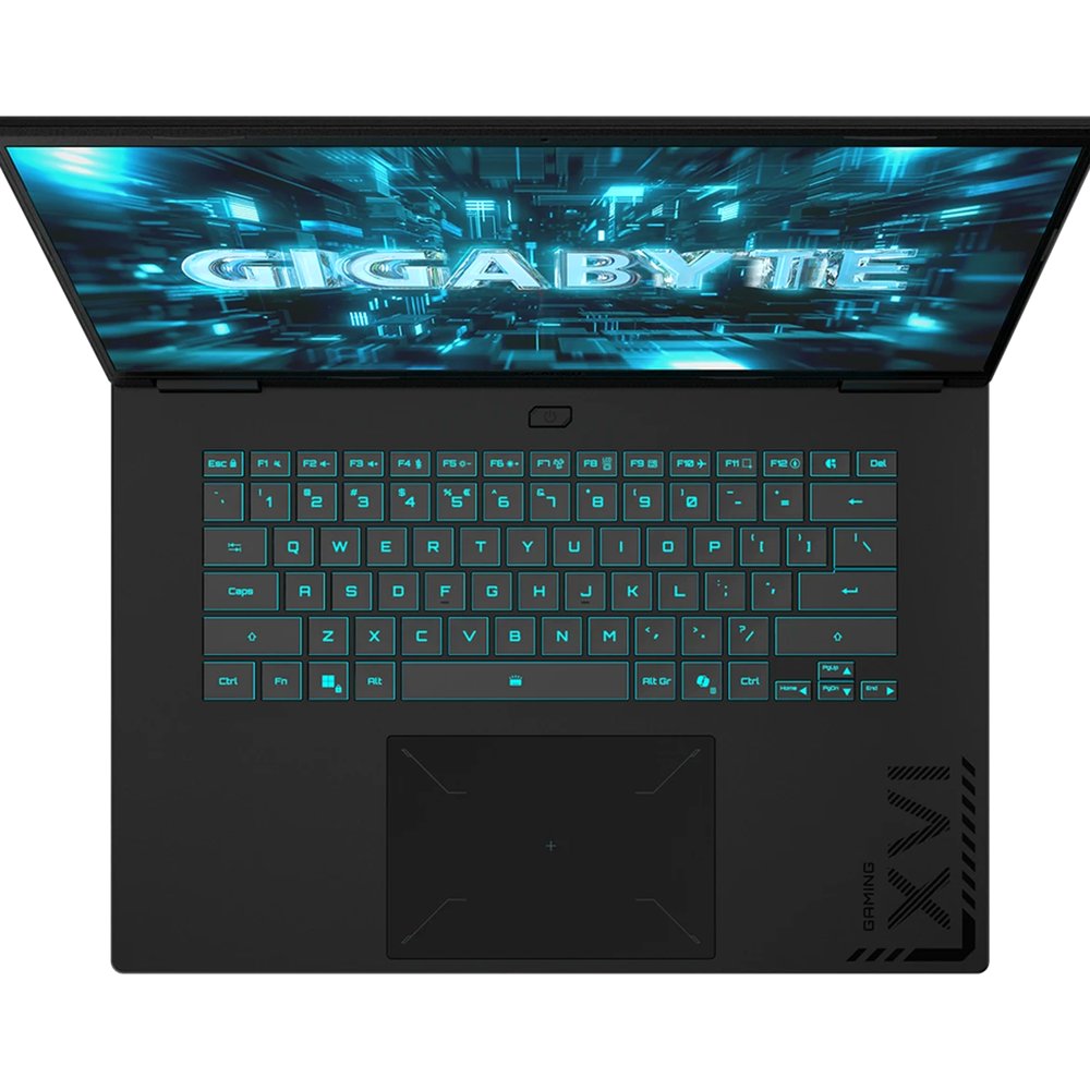 Ноутбук Gigabyte Gaming Gaming A16 Pro 16 DXHG4KZCC4SD (16", Intel Core 7 240H, 32 ГБ, 1 ТБ SSD, NVIDIA GeForce RTX 5070 Ti 12 ГБ, 165 Гц) черный