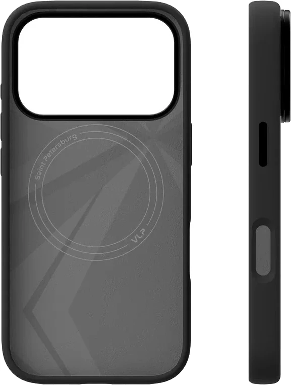 Чехол защитный VLP Aster Pro Stand Case с MagSafe для iPhone 17 Pro Max, Черный