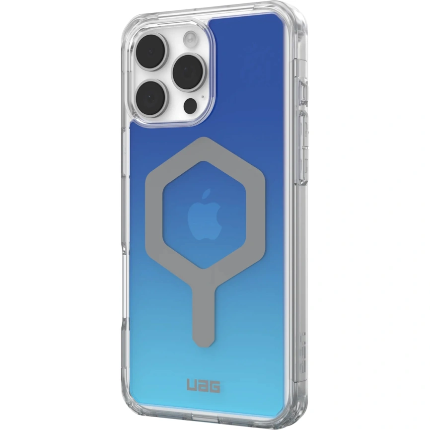 Чехол UAG MagSafe Plyo для iPhone 16 Pro Blue Ombre