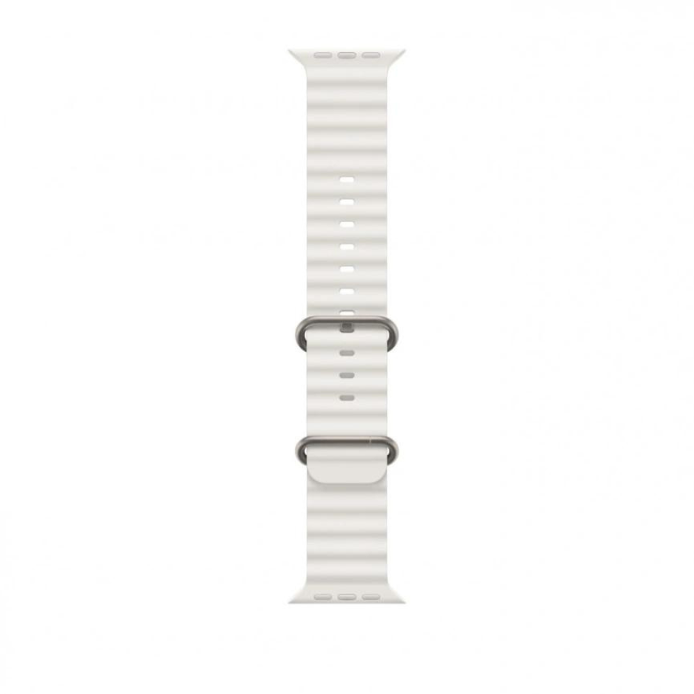 Ремешок Ocean Band для Apple Watch Ultra - 49mm белый