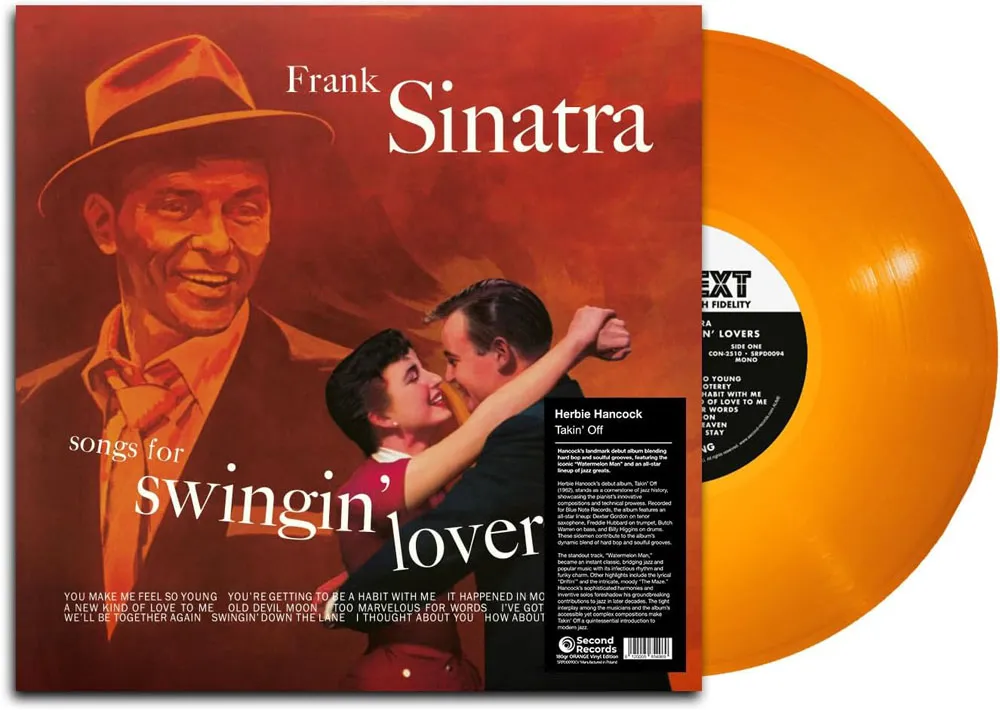 Виниловая пластинка SINATRA FRANK - Songs For Swingin Lovers (Orange)